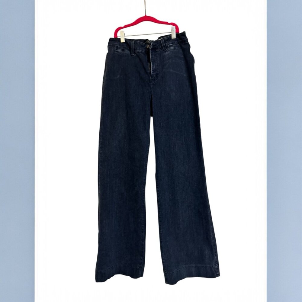 NYDJ Wide Leg Straight Super Cute size 12 (measurements in descrip)